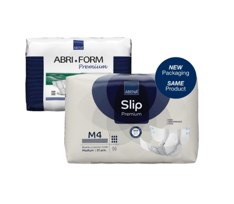 Abena Slip Tabbed Briefs Medium M4 3600ml Cap 84/Bx