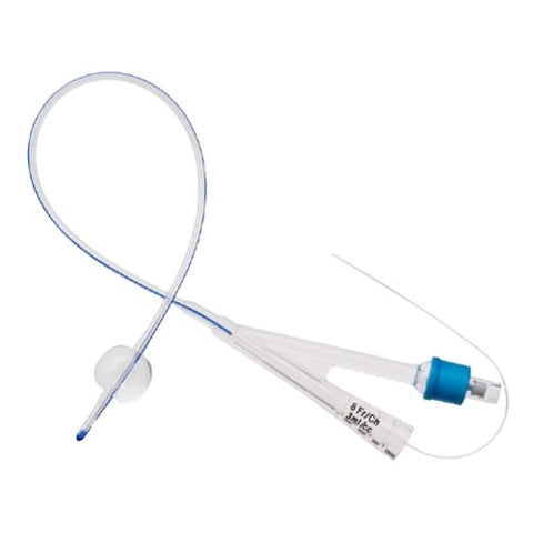 Catheter Foley 2 Way 10fr 3cc 100% Silicone Sterile 10/Bx