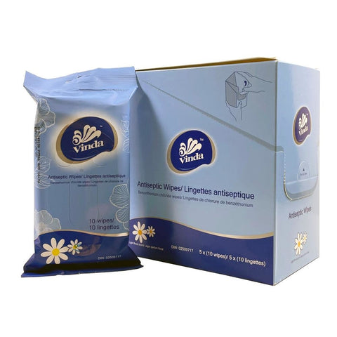 Vinda Antiseptic Sanitizing Wet Wipes (Box)