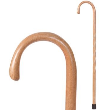 Carex Round Handle Walking Cane Wood