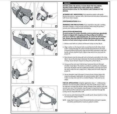 DJO Uniquely Universal UltraSling Pro IV