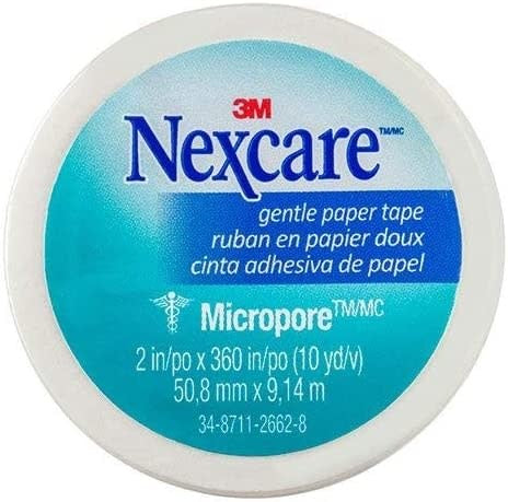 3M Nexcare Micropore Paper Tape  2"x10yd