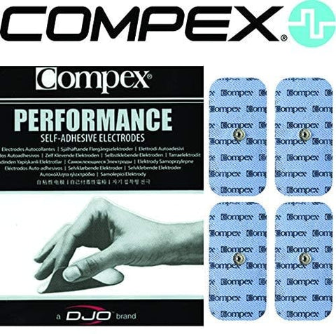 DJO Compex Easy Snap Electrode 2x4"    2/bg
