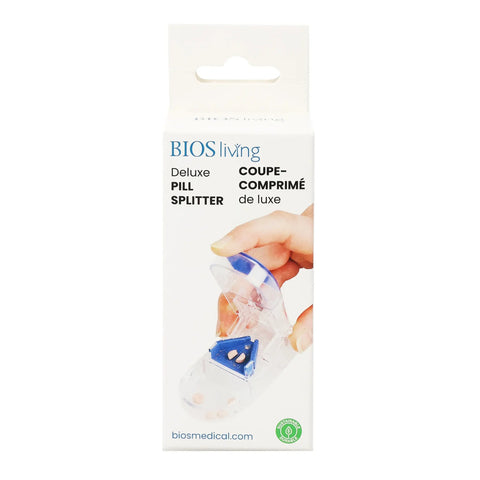 Bios Deluxe Pill Splitter with Blade Guard