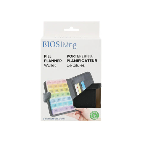 Leatherette Pill Planner Wallet Pocket Book Appearance