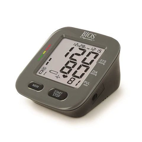 Bios Compact Blood Pressure Monitor with Bluetooth  Silver
