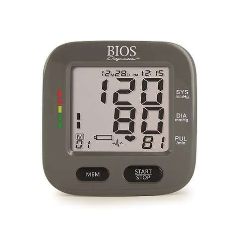 Bios Compact Blood Pressure Monitor with Bluetooth  Silver