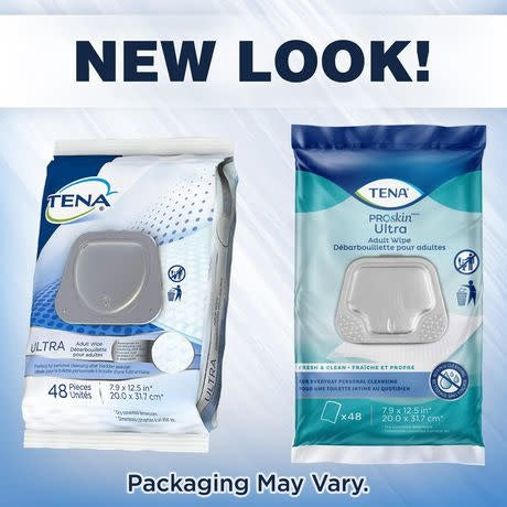 Tena Wipes Classic for Perineal Area Unscented