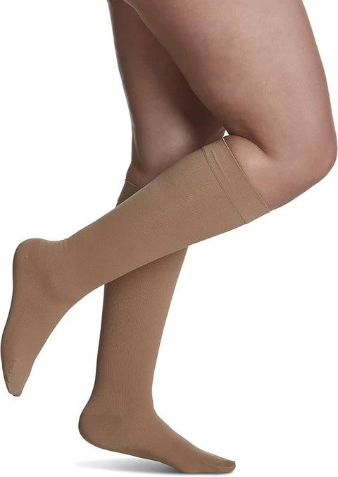 Sigvaris Essential Cotton 20-30mmHg O ML Light Beige