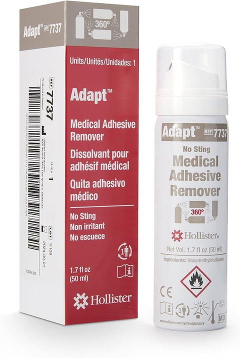 Hollister Adapt No-Sting Medical Adhesive Remover Spray 50ml (1.7oz)