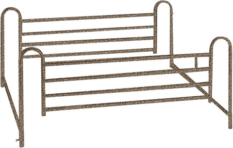 Drive Medical Full Length Bed Rails Vein Finish