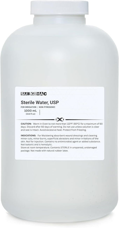 Sterile Water For Irrigation Pour Bottle  1000ML