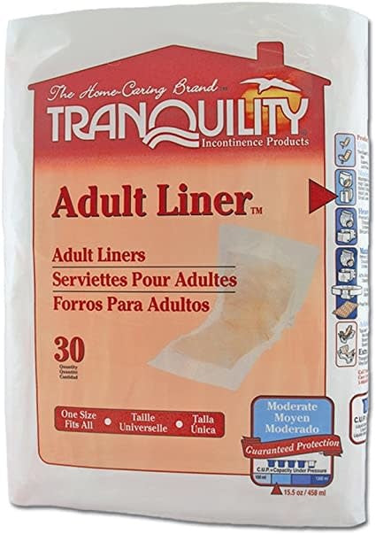 Tranquility Adult Liners 30/bg