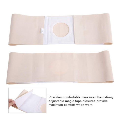 Herni Pro Custom Ostomy Belt Large 7" Beige
