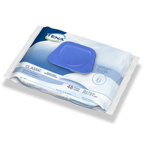Tena Wipes Classic for Perineal Area Unscented