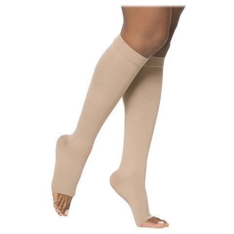 Essential Opaque for Women 20-30mmHg Open Toe Plus