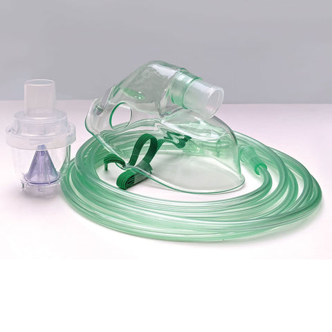MedPro Nebulizer Kit Adult (Adult Aerosol Mask, Nebulizer Chamber, 6ft Oxygen Tube)