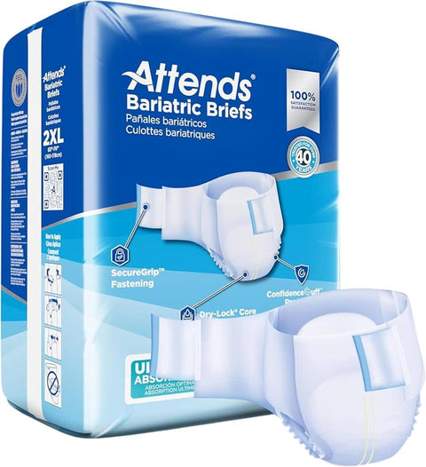 Attends bariatric underwear XXL 12/BAG