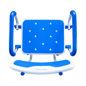 PCP Shower Chair w/Back & Flip-Up  Arms