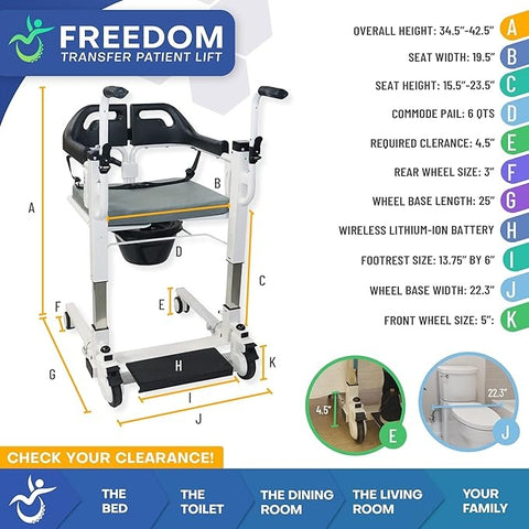 Freedom Transfer Patient Lift