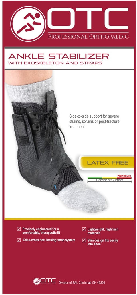 OTC Ankle Stabilizer w/Heel Locking Straps