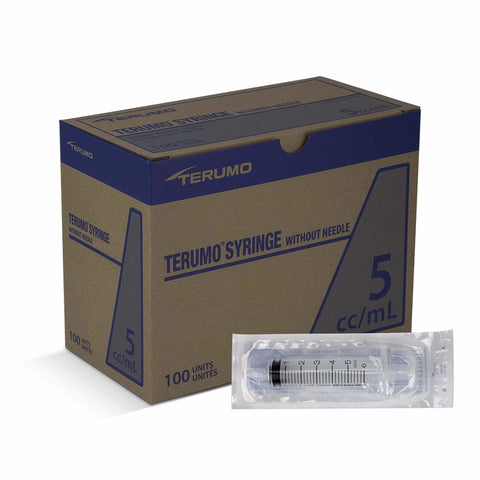 Terumo Sterile Syringe only Luer Taper Slip Tip 100/bx