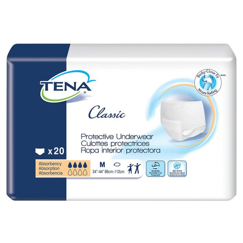 Tena Classic Underwear Large 4/bg 72/Bx