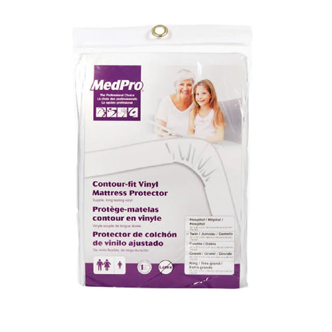 Contour-Fit Vinyl Mattress Protector