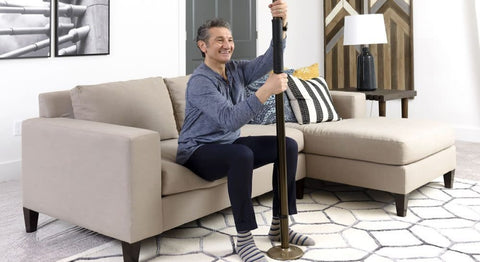 Stander Signature Life Sure Stand Security Pole (Extension Accessories - Sold Separately) 300lbs