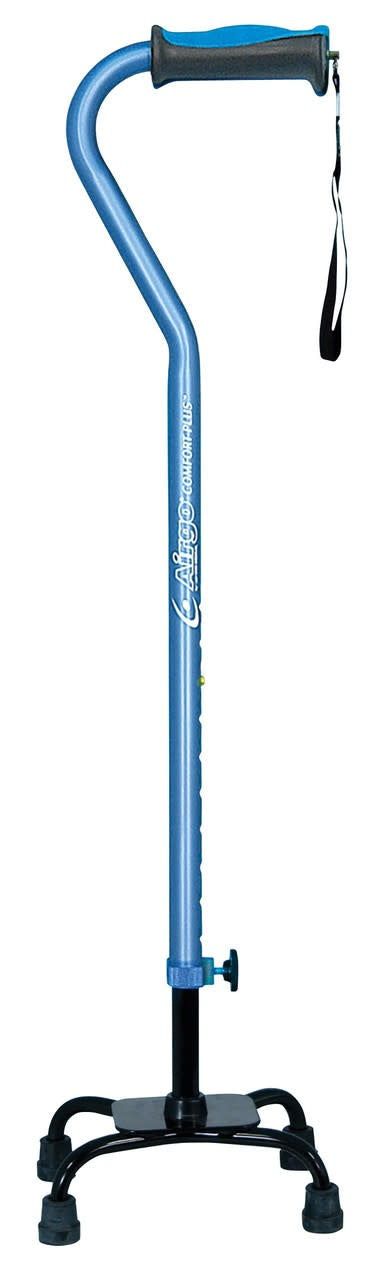 Airgo Comfort-Plus Adjustable Quad Canes Small Base