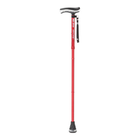 MD By Drive Air-Adjustable Folding Cane Crimson Red