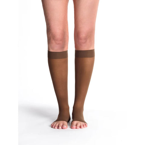 Style Sheer Fashion for Women 20-30mmHg Open Toe