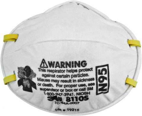 3M N95 8110S Small 20/bx