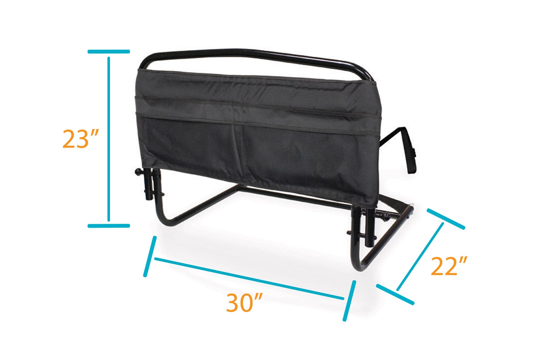 30" Safety Bed Rail with Padded Pouch
