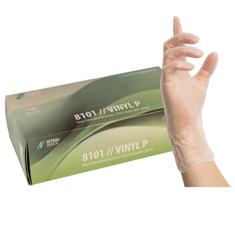 Naturamed Vinyl Disposable Gloves