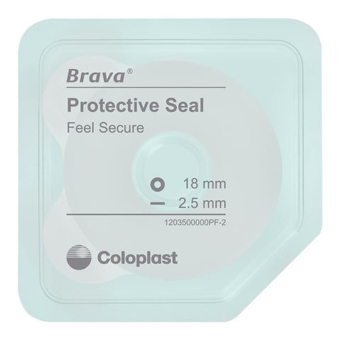 Coloplast Adhesive Protective Rings 18mm ID 48mm OD 2.5mm Thick single