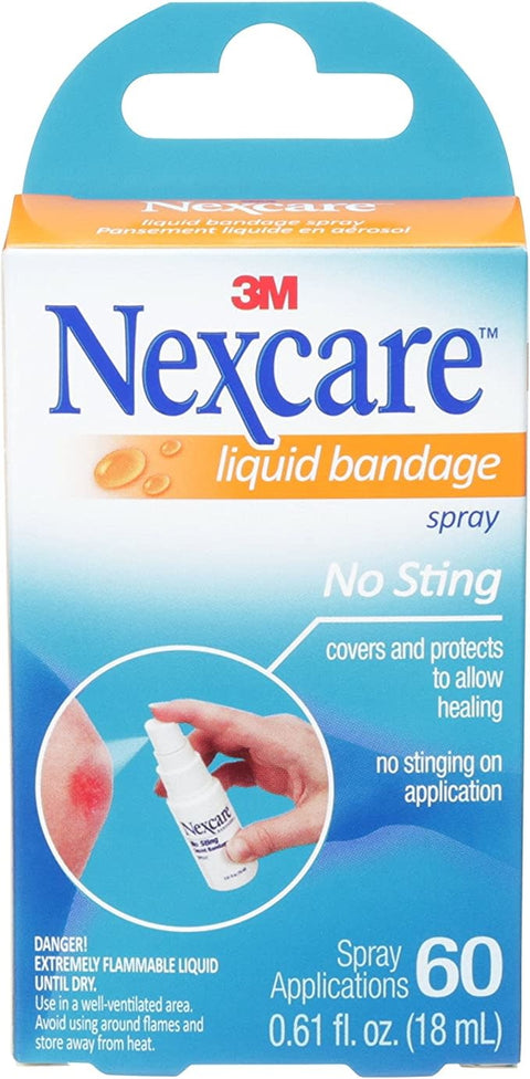 3M Bandage Liquid Spray 60 No Sting Sprays