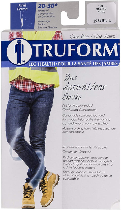 Active Wear Moisture Wicking Compression Sock 20-30mmHg