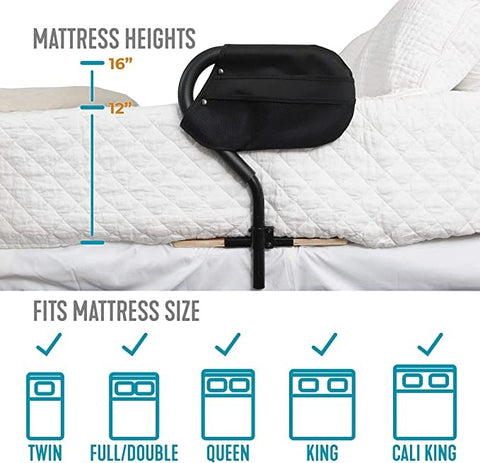 Stander BedCane + 4 Pocket Organizer 300lbs