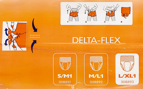 Abena Delta-Flex Underwear with Tear-Away Seams