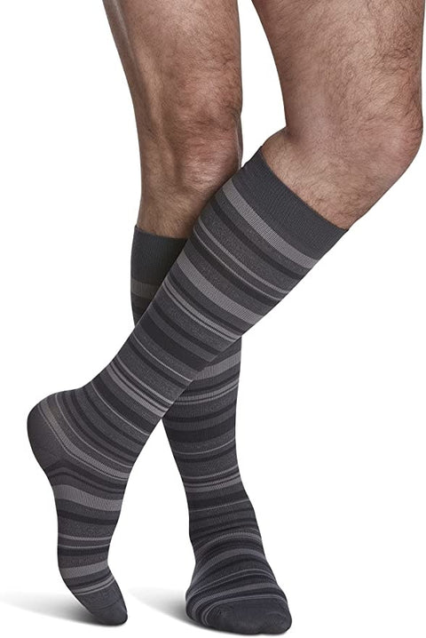 Style Microfiber Patterns for Men 20-30mmHg