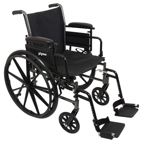 ProBasics K3 Lightweight Wheelchair w/ Flip Back Arms 16" Depth  16" Seat Width
