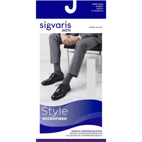 Style Microfiber for Men 20-30mmHg