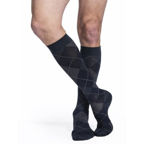 Style Microfiber Patterns for Men 20-30mmHg