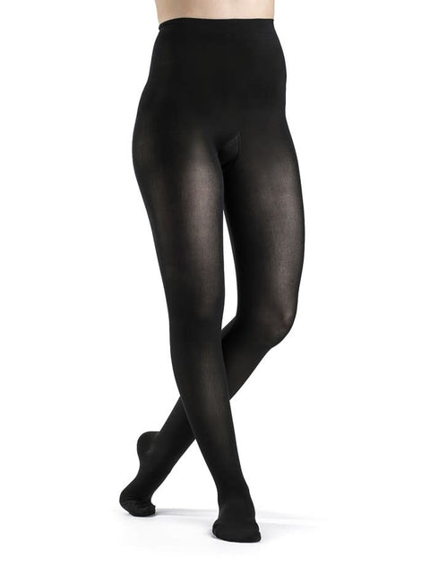 Style Soft Opaque Pantyhose for Women 30-40mmHg