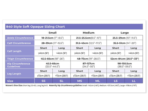 Style Soft Opaque for Women 20-30mmHg