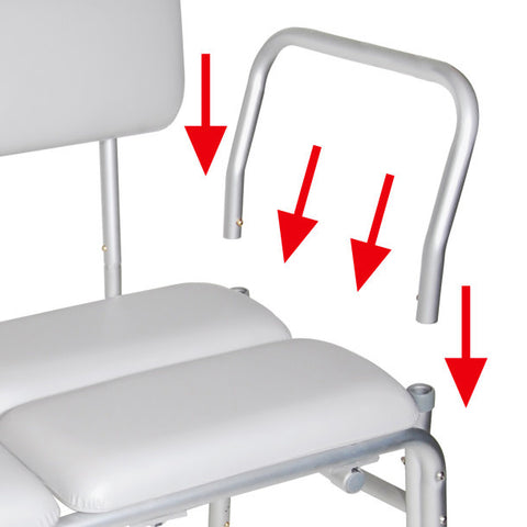 Drive Padded Transfer Bench 400lbs