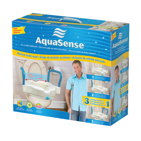 AquaSense Raised Toilet Seat Height