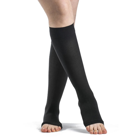 Essential Opaque Knee High 30-40mmHg Open Toe