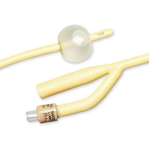 Bard Bardex Lubricath 2-Way Foley Catheter 14fr 5cc 12/Bx